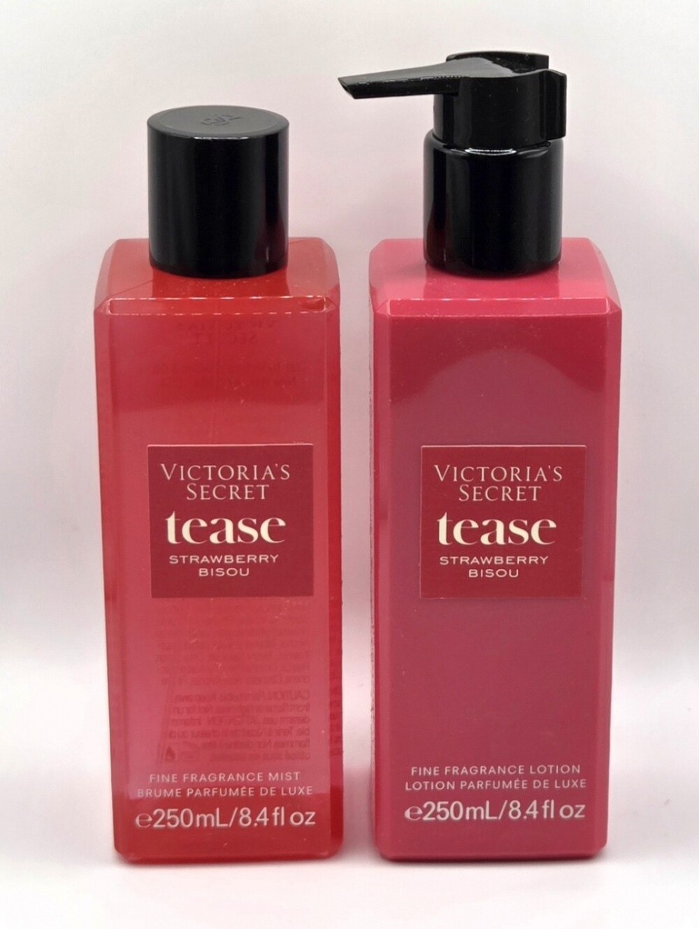Victoria's Secret Tease Strawberry Bisou Fragrance Set